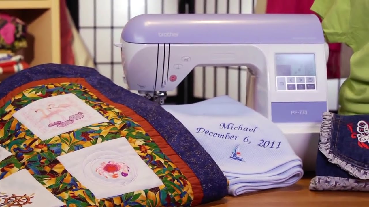 free embroidery software brother pe770